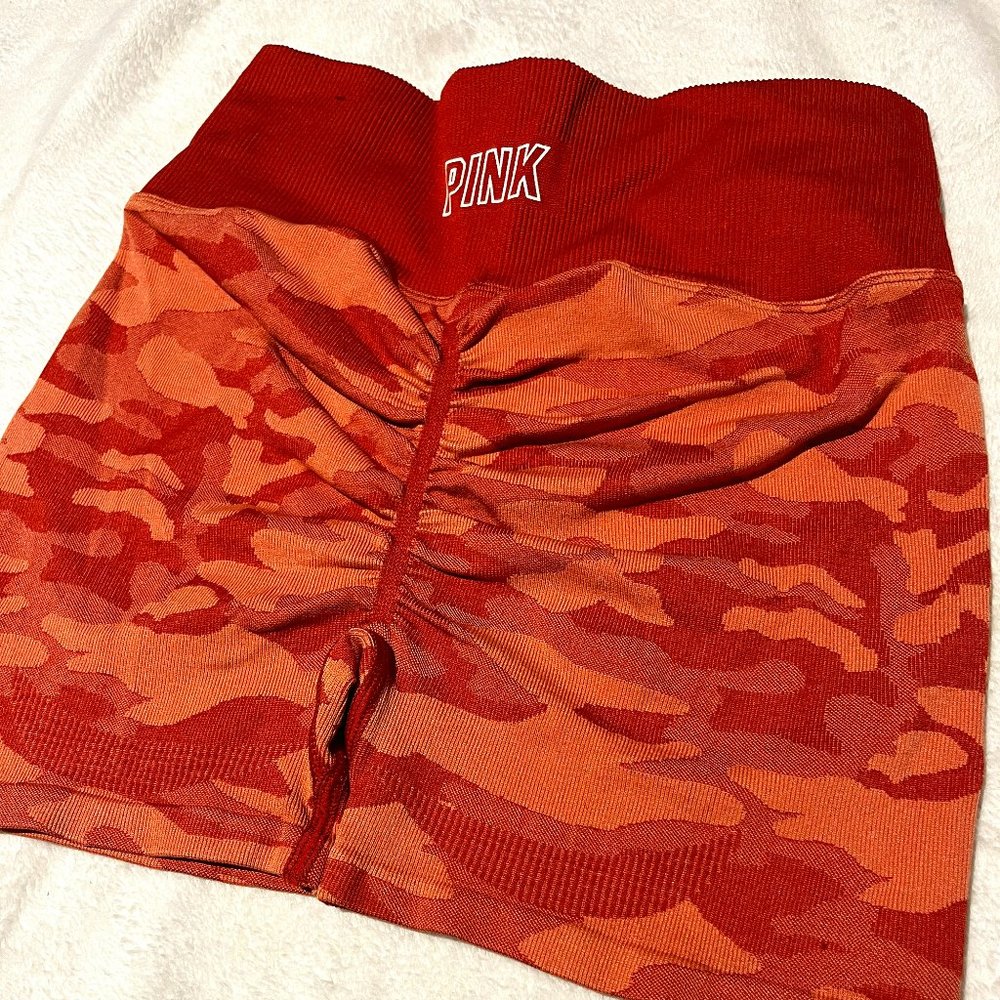 pink biker shorts